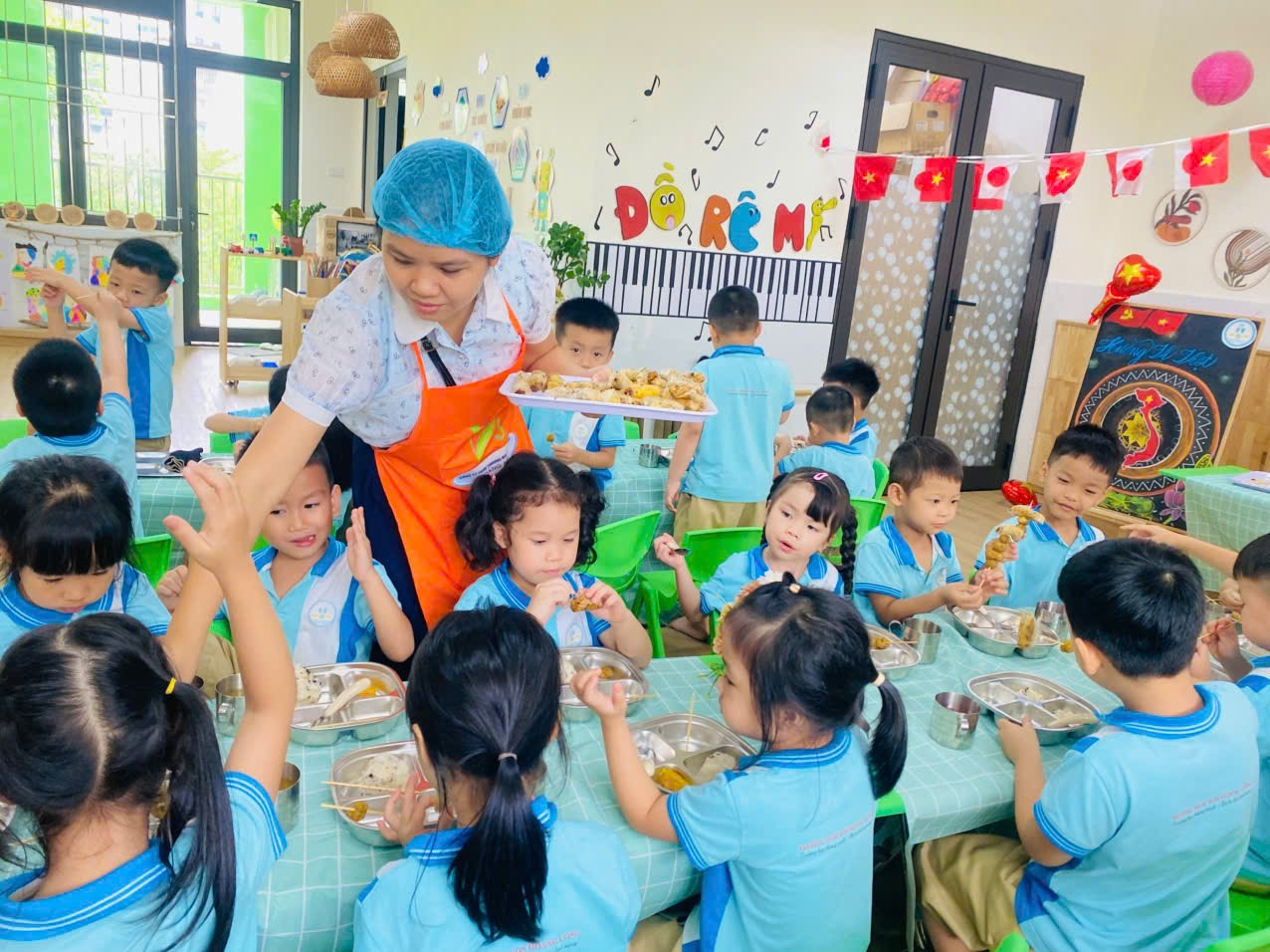 MỘT NGÀY ĐÁNG NHỚ TẠI TRƯỜNG MN HOÀNG CÔNG