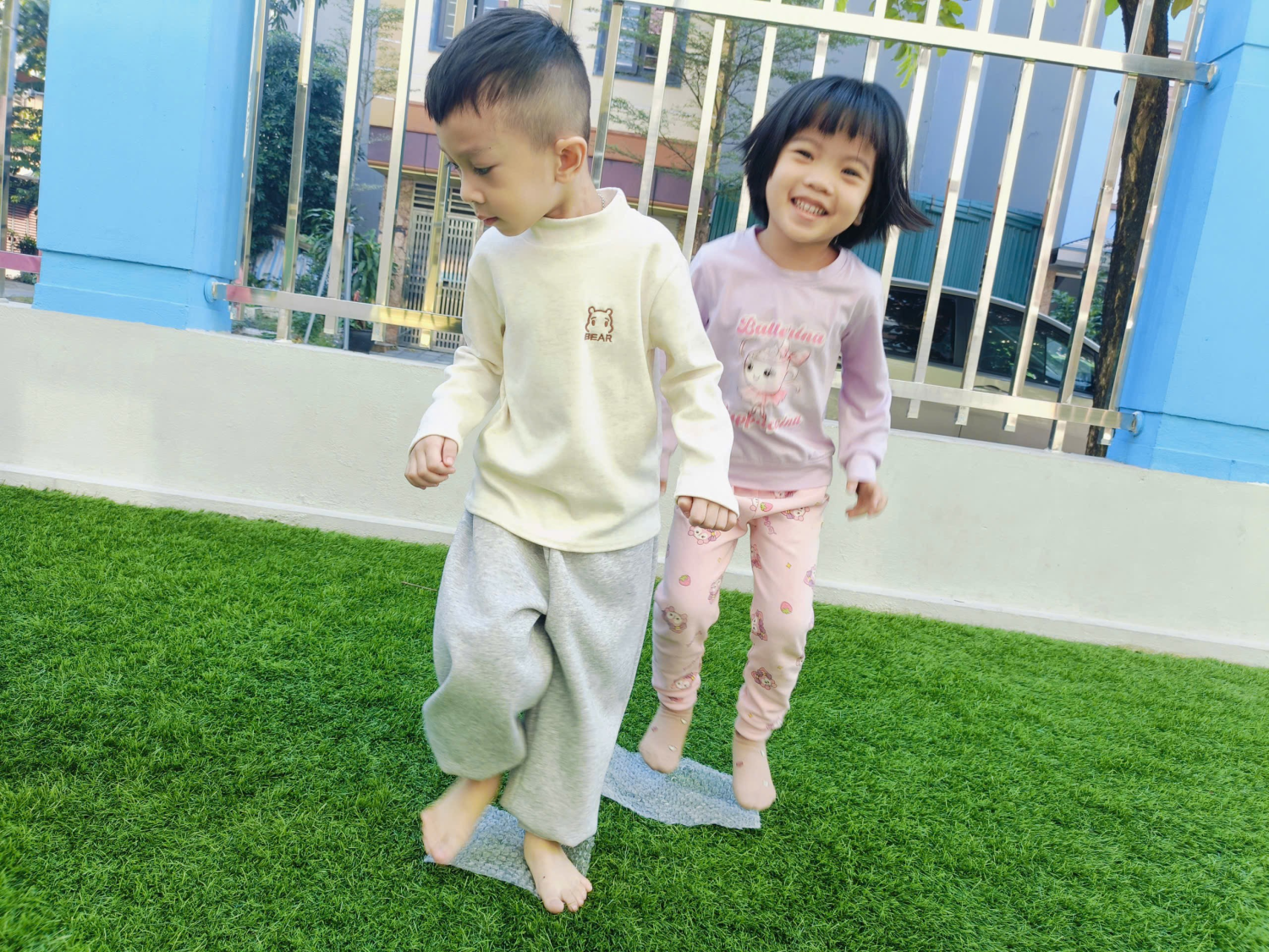 KHỞI ĐỘNG TUẦN MỚI TẠI MN HOÀNG CÔNG